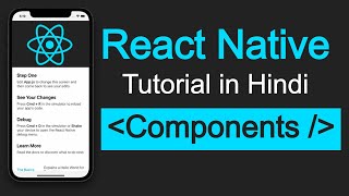React Native tutorial in Hindi #7 What is component