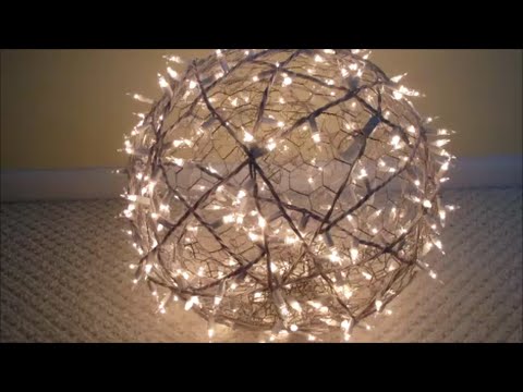 DIY: How To Make Giant Lighted Balls DIY: How To Make Giant Lighted Balls