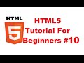 HTML5 Tutorial For Beginners 10 # HTML Lists (Ordered Lists, Unordered Lists, Definition Lists)
