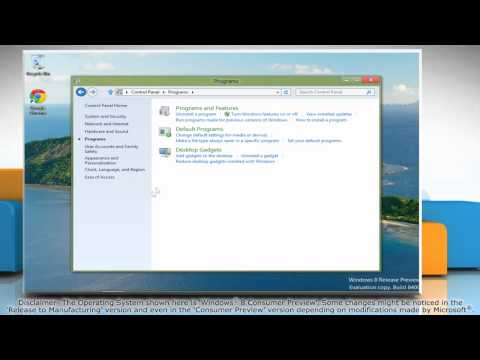 How to change the Default Browser in Windows® 8 How to change the Default Browser in Windows® 8