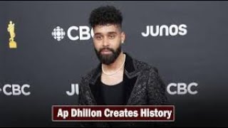 AP DHILLON'S OFFICIAL INTERVIEW AT JUNO AWARDS CANADA 2023 | AP DHILLON