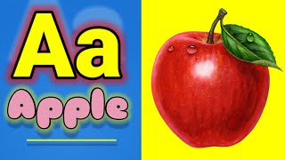Phonics songs with two words | A for Apple B for Ball, English Alphabets with two letter songs #abcd