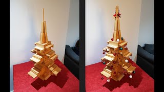 Building a Kapla Christmas Tree