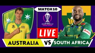 🔴Live Australia vs South Africa Cricket Match | #AUS vs #SA Cricket World Cup 2023 Live Today Match