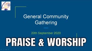 LJCCC General Community Gathering 20 Sept 2020 |Zoom| Praise \u0026 Worship