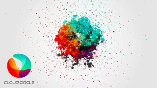 After Effects CC 2018 - Particle Logo Animation