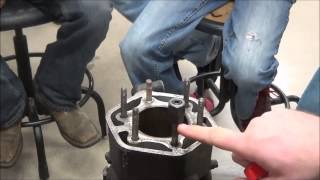 How to remove cylinder studs. How to remove exhaust studs. Stud removal tool #how2wrench