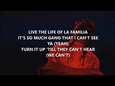 Travis Scott - Highest In The Room | Lyrics Video - YouTube