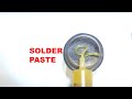 How to make solder paste at home soldering paste DIY || Phone repair mobile repair