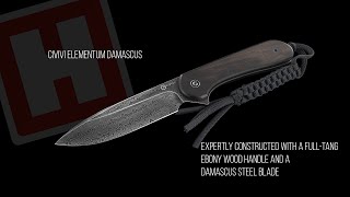 The Civivi Elementum is a Superb Looking Fixed Blade with a Damascus blade