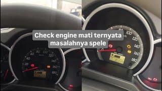 TOYOTA RUSH LAMA MOGOK!! Mesin tidak mau hidup dan lampu engine tidak menyala...