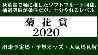 【ゼロ太郎】「菊花賞2020」出走予定馬・予想オッズ・人気馬見解