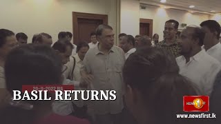 State Minister Sanath Nishantha speaks on Basil's return to Sri Lanka BASIL