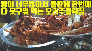 [익산맛집 전주맛집 논산맛집]양이 너무많아서 한번에 다못구울정도로 주는 오리주물럭집 함라산황토가든에 다녀왔/Grilled duck restaurant serving too much