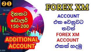 FOREX XM එකේ නිවැරදිව ADDITIONAL ACCOUNT එකක් හදමු | #sinhala | #2023 | @mrsurenOfficial