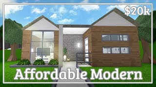 Small Modern House Bloxburg 20k