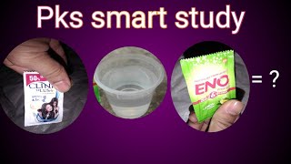 Water+Eno+clinic plus (shampoo) =? |😱shocking reaction| #shorts science experiments #pks_smart_study