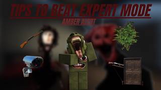 How to SPEEDRUN Expert mode in AMBER ALERT (Roblox)
