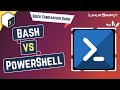 Bash vs PowerShell [Quick Comparison Guide] | LinuxSimply