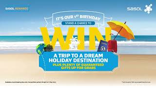 #SasolRewards | Stand a chance to win a trip to a dream destination AND plenty of guaranteed gifts