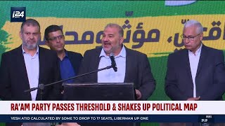 Islamist Ra'am Party Passes Threshold \u0026 Shakes Up Israel's Election