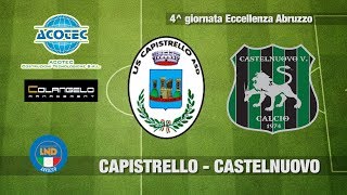Eccellenza: Capistrello - Castelnuovo 0-4