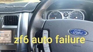 Ford territory Zf6 6 speed auto gear box faults