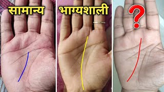 जाने कौनसी भाग्य रेखा आपको ज्यादा फायदा देगी, Bhagya rekha on palm