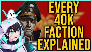 VTuber Learns About 40K: Every single Warhammer 40k Faction Explained | Part 1 React