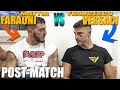 MATTIA FARAONI PARLA FACCIA A FACCIA CON VERSACI DOPO IL MATCH! 😱