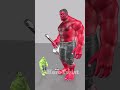 Green Hulk vs Red Hulk #animatedshort #shorts #spiderman