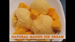 MANGO ICE CREAM I मँगो आईस्क्रीम I NATURAL MANGO ICE CREAM I HOME MADE ICE CREAM IN LOCK DOWN