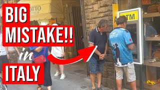 10 Money Wasting Mistakes Tourists Keep Making in ITALY