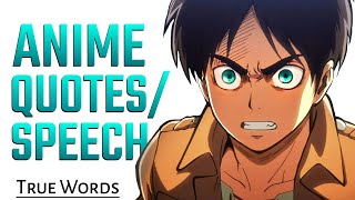 Attack on Titan Quotes/Philosophy for True Fans | Anime Quotes