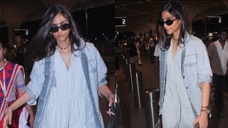 Sonam Kapoor's New Tanned Airport Look | Bollywood Buzz