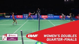 WD | AWANDA/ISTARANI (INA) [14] vs FUKUSHIMA/HIROTA (JPN) [2] | BWF 2018