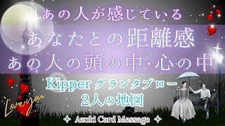 キッパーグランタブロー⚖️✨あの人の本音・考えてること｜感じている距離感💗2人の地図【真剣な方向け🔔 人生・恋愛・リアルカードR・キッパー・タロット】