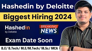 Hashedin By Deloitte Off-Campus Drive 2024 | Biggest Hiring | BE/BTECH/ME/MTECH/MCA/MSC