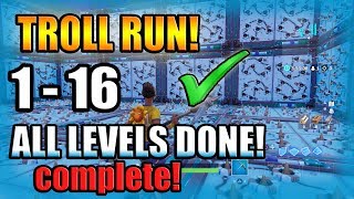 How to Complete TROLL RUN all LEVELS! by frank8256