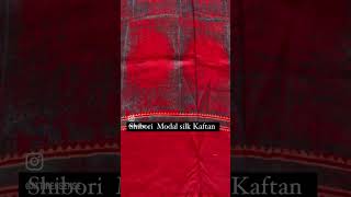 Handcrafted Ajrakh Modal silk KaftanBooking no 8295576765 #attire6sense#kaftan