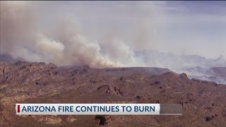 Siphon Fire: Containment grows on Pinal County wildfire