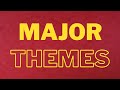 Major Themes - Class 19