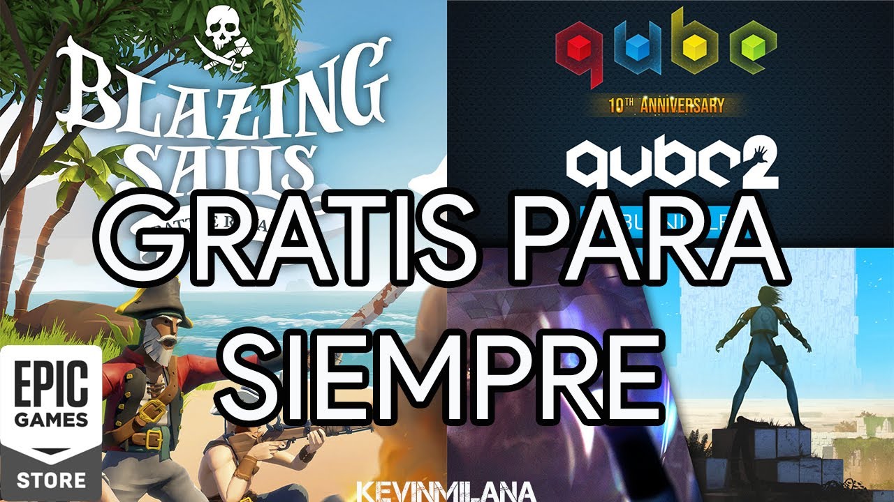 Juegos GRATIS Epic Games 2023 | Blazing Sails Y Q.U.B.E Ultimate Bundle ...