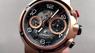 Hublot Classic Fusion Ferrari GT King Gold Limited Edition of 500 526.OX.0124.VR Hublot Watch Review