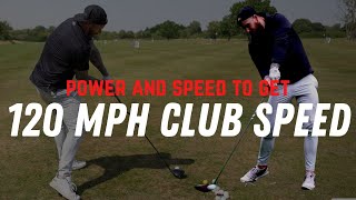 120 mph Golf Club Swing Speed Lesson