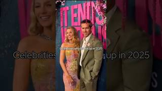 Celebrity Breakups That SHOCKED Everyone in 2025 #shorts #celebritynews