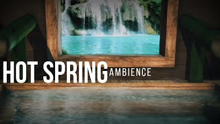 ASMR•찰랑이는 온천 물소리•Hot spring ambience