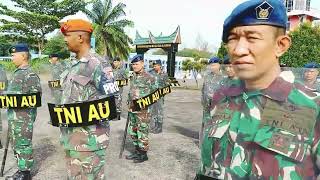 Sathanlan Lanud Sutan Sjahrir Latihan PHH (Pasuukan Huru Hara)