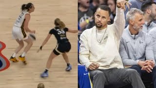 CAITLIN CLARK LOGO SHOT APPROVED BY STEPHEN CURRY AGAINST WASHINGTON MYSTIC