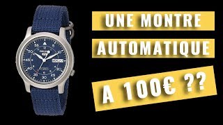 SEIKO 5 MILITARY MONTRE AUTOMATIQUE à 100€ ?